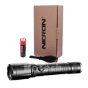 NICRON N6F | Focus Magnet USB Rechargeable Flashlight | Senter Magnet