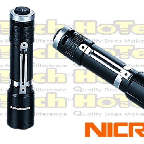 NICRON Flashlight | N3 100 Lumen Pocket Clip Flashlight Simple