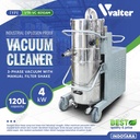 Industrial Vacuum Cleaner Wet & Dry Valter - AM Series (With Manual Filter Shaker)