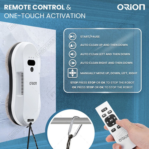 Robot Window Cleaner - Robot Pembersih Kaca Jendela Orion OCR-17