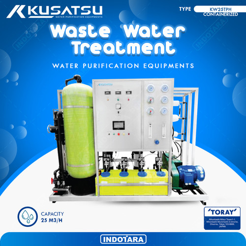 Mesin Pengolah Air Limbah Kusatsu Kapasitas 25 Ton