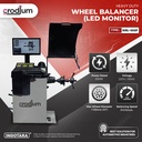 Wheel Balancer LCD Monitor CRODIUM Mesin Balancing Ban Roda Mobil