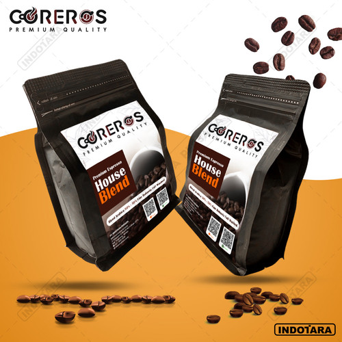 Biji Kopi Susu Arabika 50% Robusta 50% Coreros House Blend