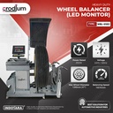 Wheel Balancer LCD Monitor CRODIUM Mesin Balancing Ban Roda Mobil
