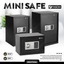 FAGOM Brankas Besi Mini Safe Deposit Box Password Digital Elektrik