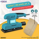 Paket Ngamplas 4-6 - Orion Electric Sander SE-90B - Water Blue