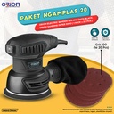 Paket Ngamplas 19-21 - Orion Electric Round Sander SER-850 - Onyx Black