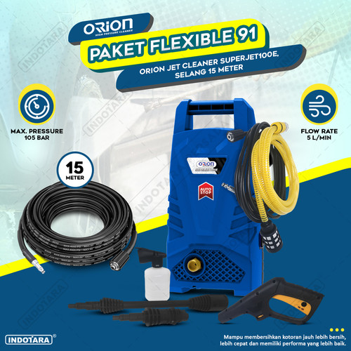 Paket Flexible 90-94 - Orion Superjet100E - Selang 15 Meter