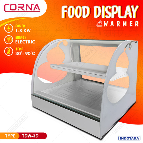 Mesin Penghangat Makanan / Corna Display Food Warmer