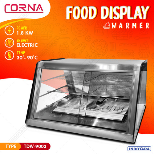 Corna Display Food Warmer / Mesin Penghangat Makanan
