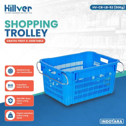 Keranjang Belanja Buah & Sayuran Supermarket Swalayan Hillver