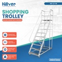 Tangga Dorong Gudang Rolling Steel Ladder Hillver