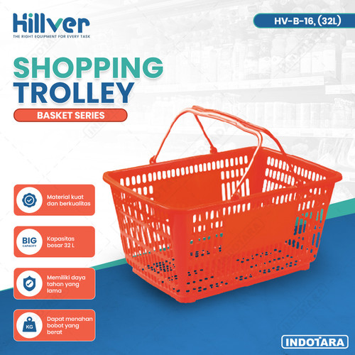 Keranjang Belanja Pasar Supermarket Minimart Shopping Basket Hillver