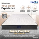 Kasur Spring Bed IN A BOX HANKA MEDIUM Ukuran 200X200 FREE BANTAL