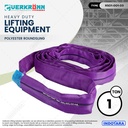 Verkronn Polyester Roundsling / Tali Angkat Kapasitas 1 Ton