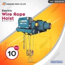 Electric Wire Rope Hoist 10 Ton Samsung Hoist SD10
