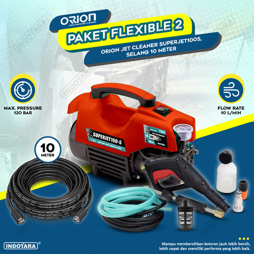 Paket Flexible 1-5 - Orion Superjet100S - Selang 10 Meter