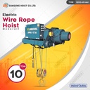 Electric Wire Rope Hoist 10 Ton Samsung Hoist SD10
