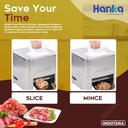 Meat Slicer & Grinder Pengiris Dan Penggiling Daging Manual Hanka