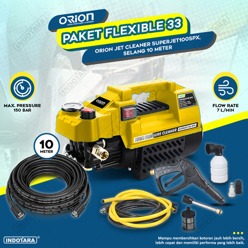 Paket Flexible 31-34 - Orion Superjet100SPX - Selang 10 Meter