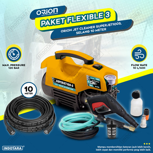 Paket Flexible 1-5 - Orion Superjet100S - Selang 10 Meter
