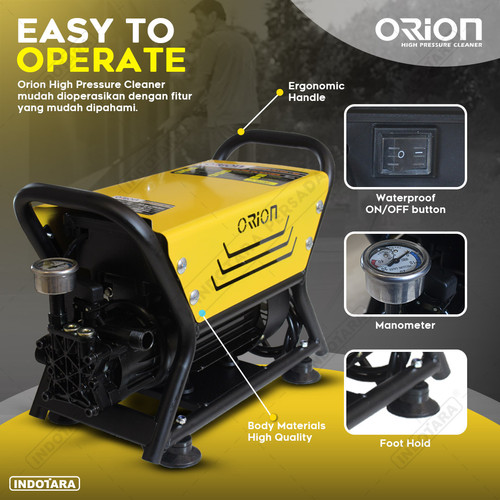 Alat steam cuci motor & mobil Jet Cleaner - Orion SUPERJET100SQ Silent