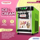 Mesin Pembuat Es Krim Soft / Soft Ice Cream Machine Tomori TIM-318GSC