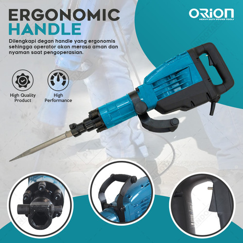 Mesin Jack Hammer Bobok Beton Orion DH-1307 Demolition Hammer DH-1307