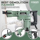 Mesin Jack Hammer Bobok Beton Orion DH-38E Demolition Hammer DH-38E
