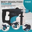 Mesin Jack Hammer Bobok Beton Orion DH-32C Demolition Hammer DH-32C