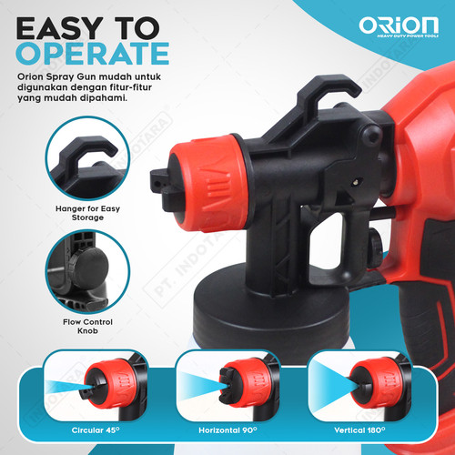 Alat Cat Semprot Cat Dinding Rumah Mobil Kayu - Orion ESG-CX49-380