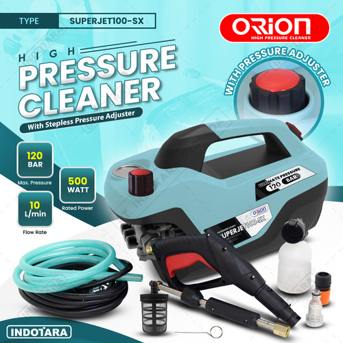 Jet Cleaner - Orion Superjet100SX Dengan Fitur Pengatur Tekanan Air