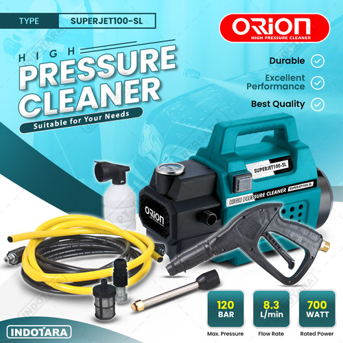 Alat steam cuci motor & mobil Jet Cleaner - Orion SUPERJET100SL Silent