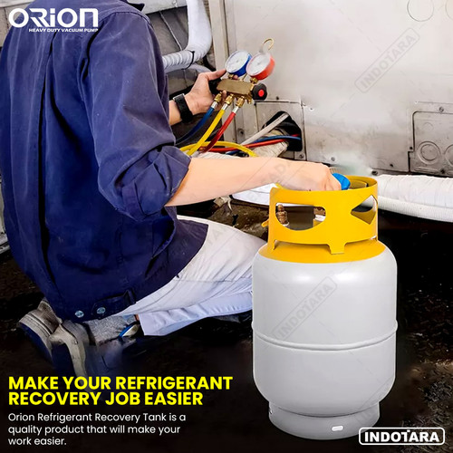 Refrigerant Recovery Tank 50lbs(23L) for Orion Vacuum Pump