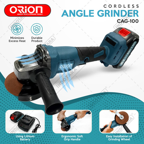 Paket Komplit 1 - Gerinda Tangan Orion CAG100
