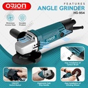 Paket Komplit 2 - Gerinda Tangan Orion HG954