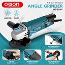 Paket Meriah 3 - Gerinda Tangan HG954V - 1 Angle Grinder Stand AST001