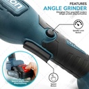 Paket Meriah 4 - Gerinda Tangan CAG100 - 1 Angle Grinder Stand AST001