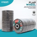 (20 Pcs) Mata Gerinda Amplas Flap Wheel Orion - FW100x16mm A80
