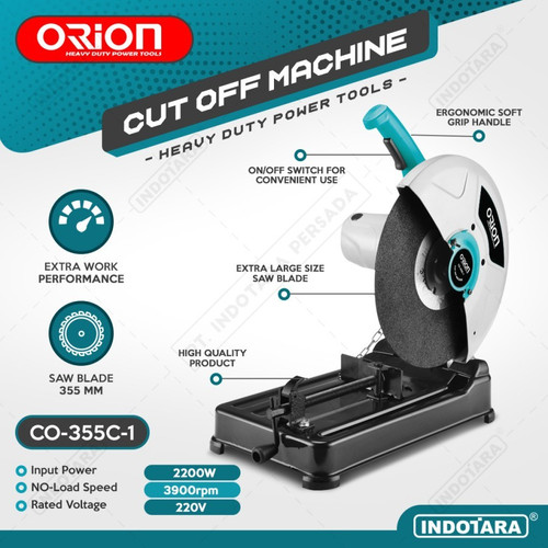 Mesin Potong Besi / Cut Off Machine Orion CO180CM
