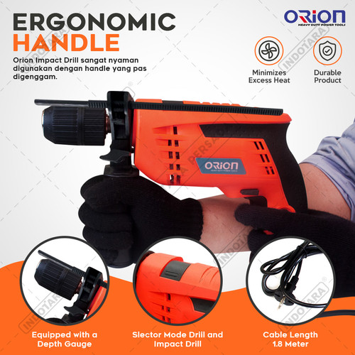 Mesin Bor / Impact Drill Listrik Orion - HD-6622S (With BMC Box)