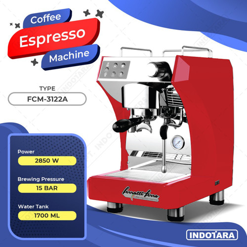 Mesin Kopi Espresso / Espresso Machine Ferratti Ferro FCM-3122A