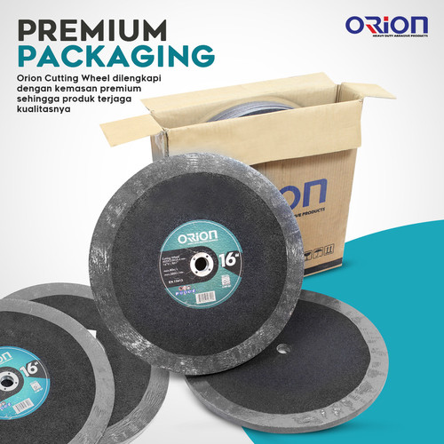 (5 Pcs) Mata Gerinda Potong Cutting Wheel Orion - CW405x3x25.4mm