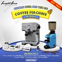 Paket mesin kopi Espresso Mini Brew Pro 16 - 17 - 18