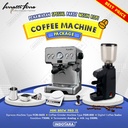 Paket mesin kopi Espresso Mini Brew Pro 13 - 14 - 15