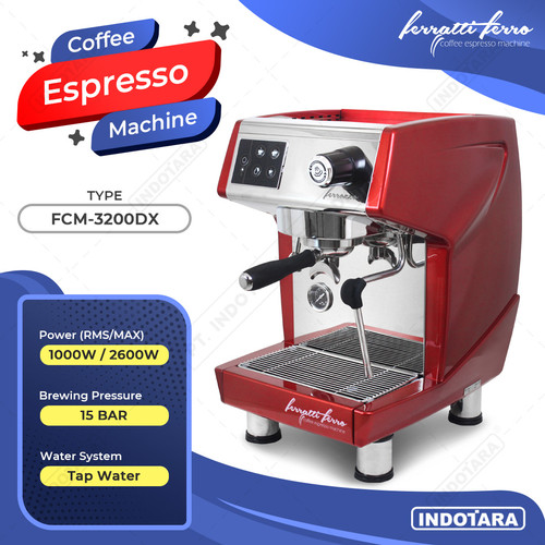 Mesin Kopi Espresso / Espresso Machine Ferratti Ferro FCM3200DX