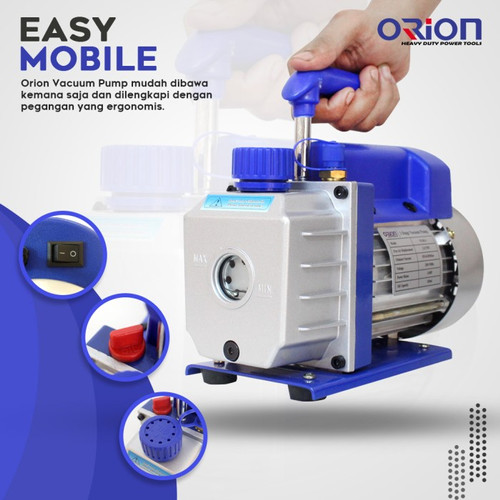 Vacuum Pump AC Mesin Pompa Vacuum AC 1/4 hp Orion VP-RS-1