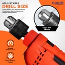 Hand Toolset / Tool Kit Set / Toolbox Impact Drill Set Orion TR-089-2