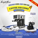 Paket mesin kopi Espresso Small Brew 4 - 5 - 6