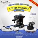 Paket mesin kopi Espresso Small Brew 1 - 2 - 3